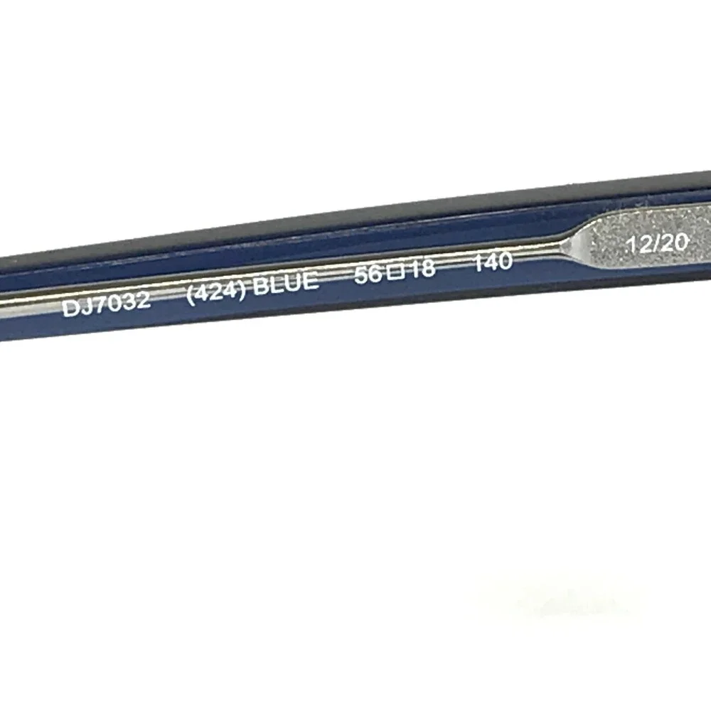 Draper James Eyeglasses Frames DJ7032 424 BLUE Clear Square Oversized 56-18-140